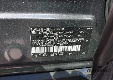 2024 Toyota Rav4 Hybrid Xle from USA, damaged, VIN JTMRWRFV3RD269161